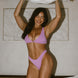 Blush Brazilian Bikini Bottoms Front